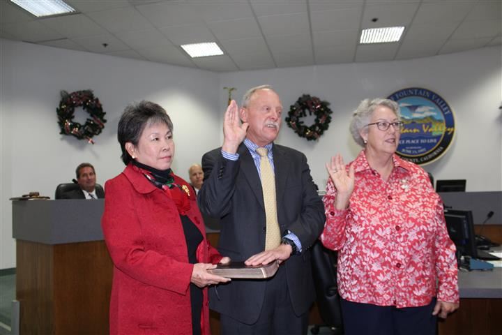 Council Members Elect Steve Nagel and Cheryl Brothers